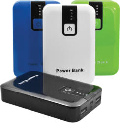 iLogoTech Power Super 10400mAh Power Bank, blau
