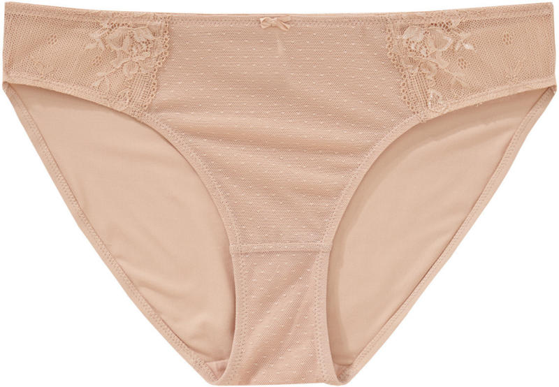 Damen Slip mit Mesh und Spitze (Nur online)