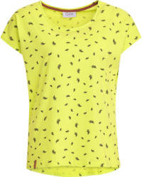 Damen T-Shirt mit Feder-Allover