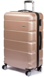 Hartschalen-Trolley 4 Seasons 54 cm mit 4 Rollen champagner