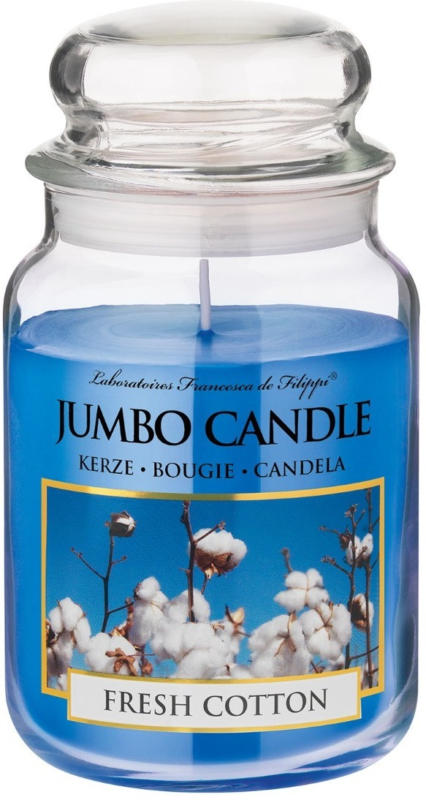 Jumbo Candle Duftkerze - Fresh Cotton -