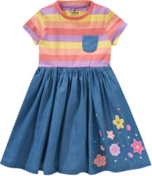 Mädchen Kleid mit Stickereien