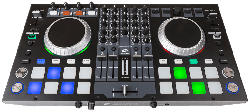 Professioneller 4-Kanal MIDI-Controller DJ Kontrol 4