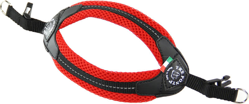 TrePonti Hundegeschirr Netzstoff rot Gr.3.5 bis 9kg