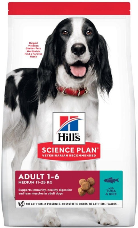 Hill's Hund Science Plan Adult Medium Thunfisch & Reis 12kg