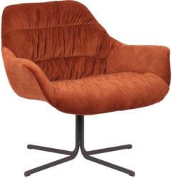 Sessel In Textil Kupferfarben