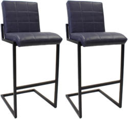 Barhocker-Set In Dunkelblau