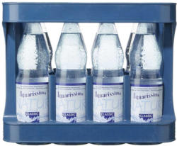 Aquarissima Mineralwasser versch. Sorten, 12 x 1 Liter, jeder Kasten