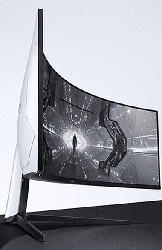 Gaming Monitor Odyssey G9, 49 Zoll, DQHD, 240Hz, Curved, Weiß (LC49G95TSSUXEN)