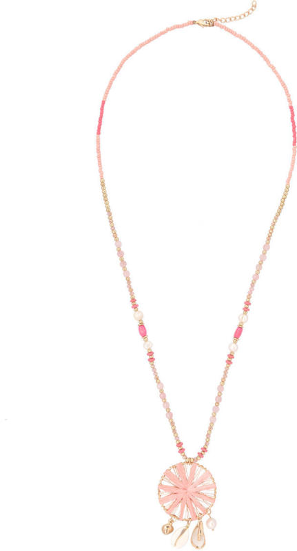 Lange Damen Kette mit Glasperlen (Nur online)