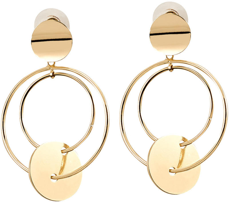 Damen Ohrringe in Gold-Optik (Nur online)