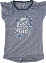 Mädchen T-Shirt mit Message-Print
