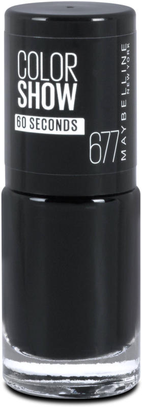 Maybelline Colorshow Nagellack - Nr. 677 Blackout