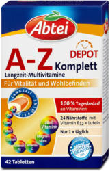 Abtei A-Z Komplett Langzeit-Multivitamine Tabletten