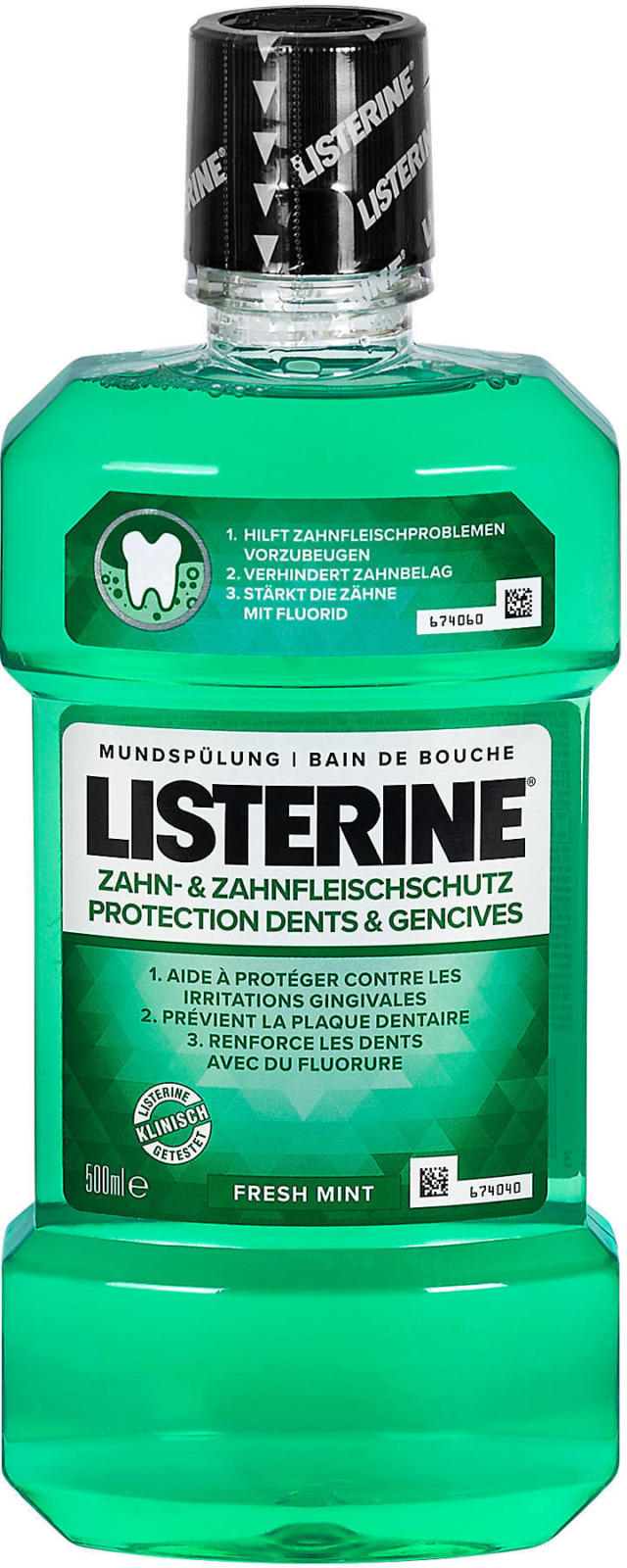 Listerine Mundspülung Zahn & Zahnfleischschutz ️ Online von dm
