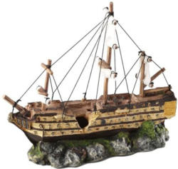 Europet Aquariumdekoration Dekor Segelschiff, 37x12x28.5cm