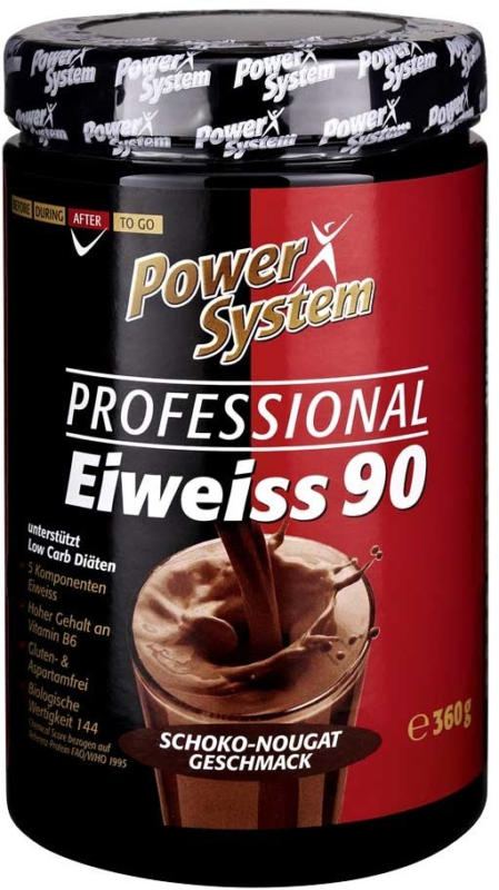 Power System Professional Eiweiss versch. Sorten, jede 360-g-Dose