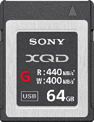 Speicherkarte G-Series R440/W400 XQD Card 64GB (QD-G64E)