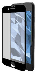Displayschutzglas für iPhone 6 Plus/7 Plus/8 Plus, transparent/schwarz (IPG-5006-2.5D)