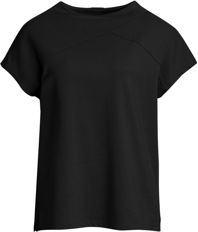 Damen T-Shirt mit hohem Halsausschnitt (Nur online)