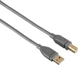 USB-2.0 Kabel A-B, 3 Meter (125221)