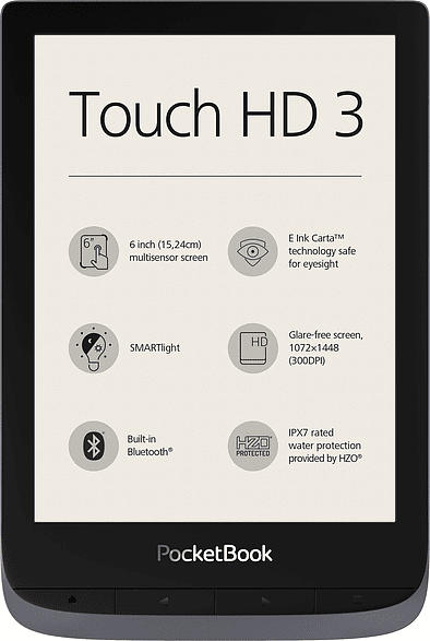 eBook Reader Touch HD 3, metallic grey (PB632JWW)