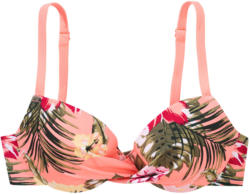 Damen Bikinioberteil mit Tropical-Muster