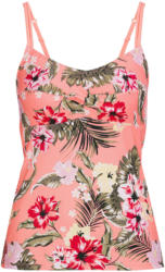 Damen Tankinioberteil mit Tropical-Muster