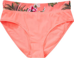 Damen Bikinihose mit Tropical-Muster