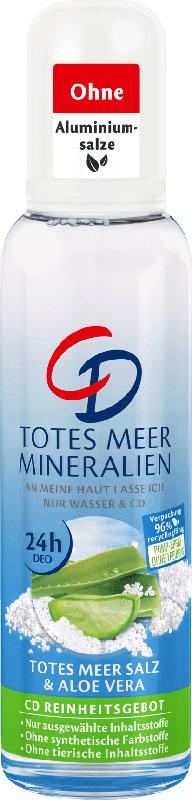 CD Deo Zerstäuber Deodorant Totes Meer Mineralien
