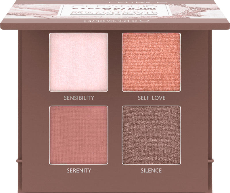Catrice Lidschattenpalette Clean ID Eyeshadow Palette Clean Transparency 010
