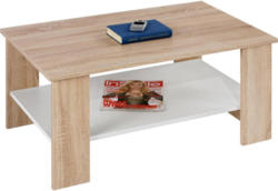 Couchtisch Holz mit Ablagefach Paolo, Sonoma Eiche Dekor
