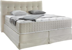 Boxspringbett Domino ca. 180/200cm, Creme