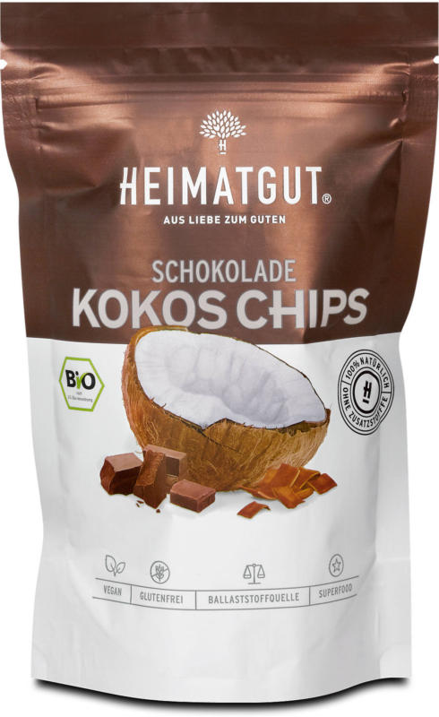 Heimatgut Bio Kokos Chips Schokolade