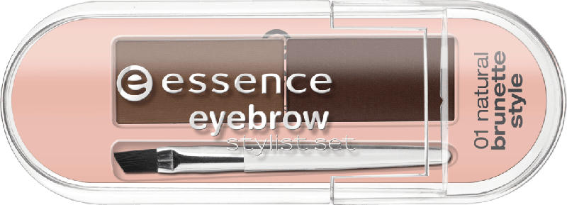 essence cosmetics Augenbrauenset stylist set natural brunette style 01