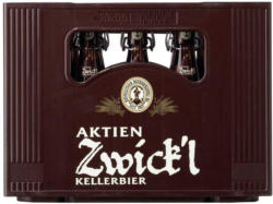 Bayreuther Aktien Original, Zwick`l oder Landbier 20 x 0,5 Liter, jeder Kasten