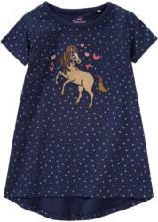 Mädchen T-Shirt mit Pferde-Applikation