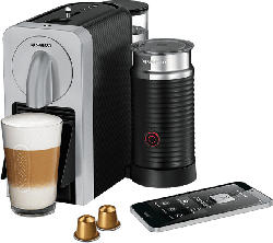 Nespresso Kaffeemaschine Prodigio & Milk EN 270 SAE Silber
