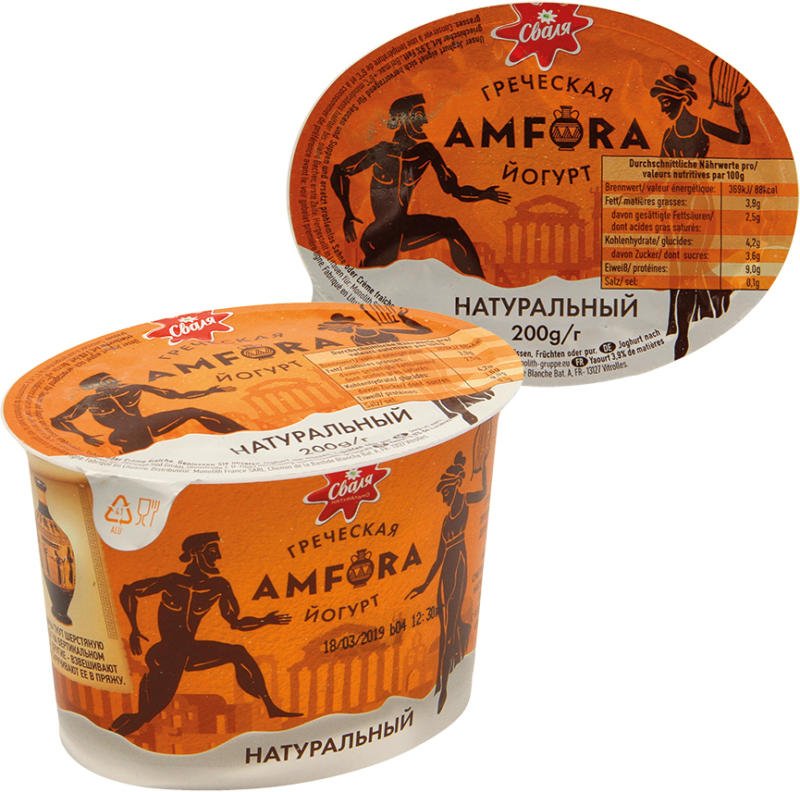 Joghurt nach griechischer Art, 3,9% Fett