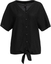 Damen Bluse mit Knotendetail