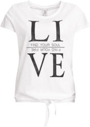 Damen T-Shirt mit Message-Print
