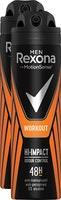 Rexona Deo Aerosol Men Workout, High Impact