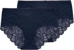 2 Damen Pantys mit Spitze