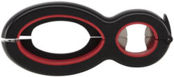 Multifunktionsöffner Rony in Schwarz/Rot