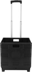 Klappbox-Trolley Easymaxx in Schwarz
