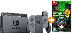 Switch Grau (neue Edition) + Luigis Mansion 3