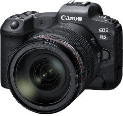 Systemkamera EOS R, schwarz mit Objektiv RF 24-105mm f4.0-7.1 IS STM (3075C033)