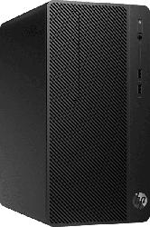 Desktop PC 290 G3 MT, i5-9500, 8GB RAM, 256GB SSD, Win10 Pro, DVD-Brenner, schwarz (8VR57EA)