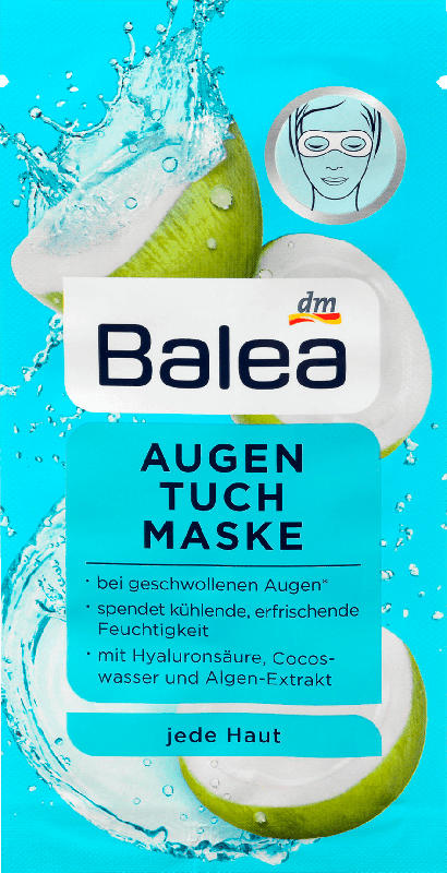 Balea Tuchmaske Augen