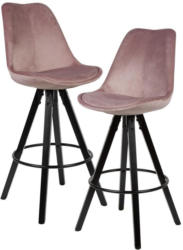 Barhocker-Set 2-Er Set Rosa